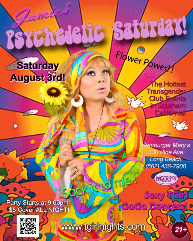THEME PARTY!! PSYCHEDELIC SATURDAY RETURNS!